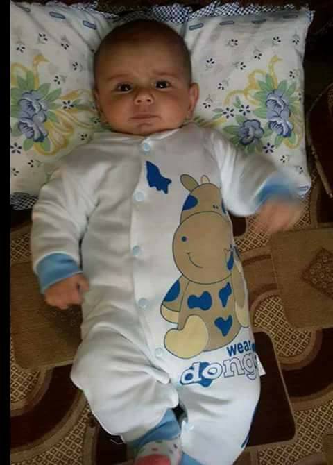 وێنه‌یه‌كی منداڵه‌ ساواكه‌ی ساڵح